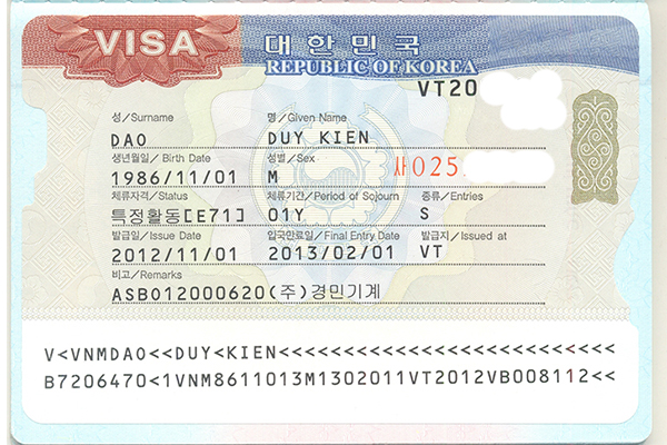 Xin visa Hàn Quốc mất bao lâu?